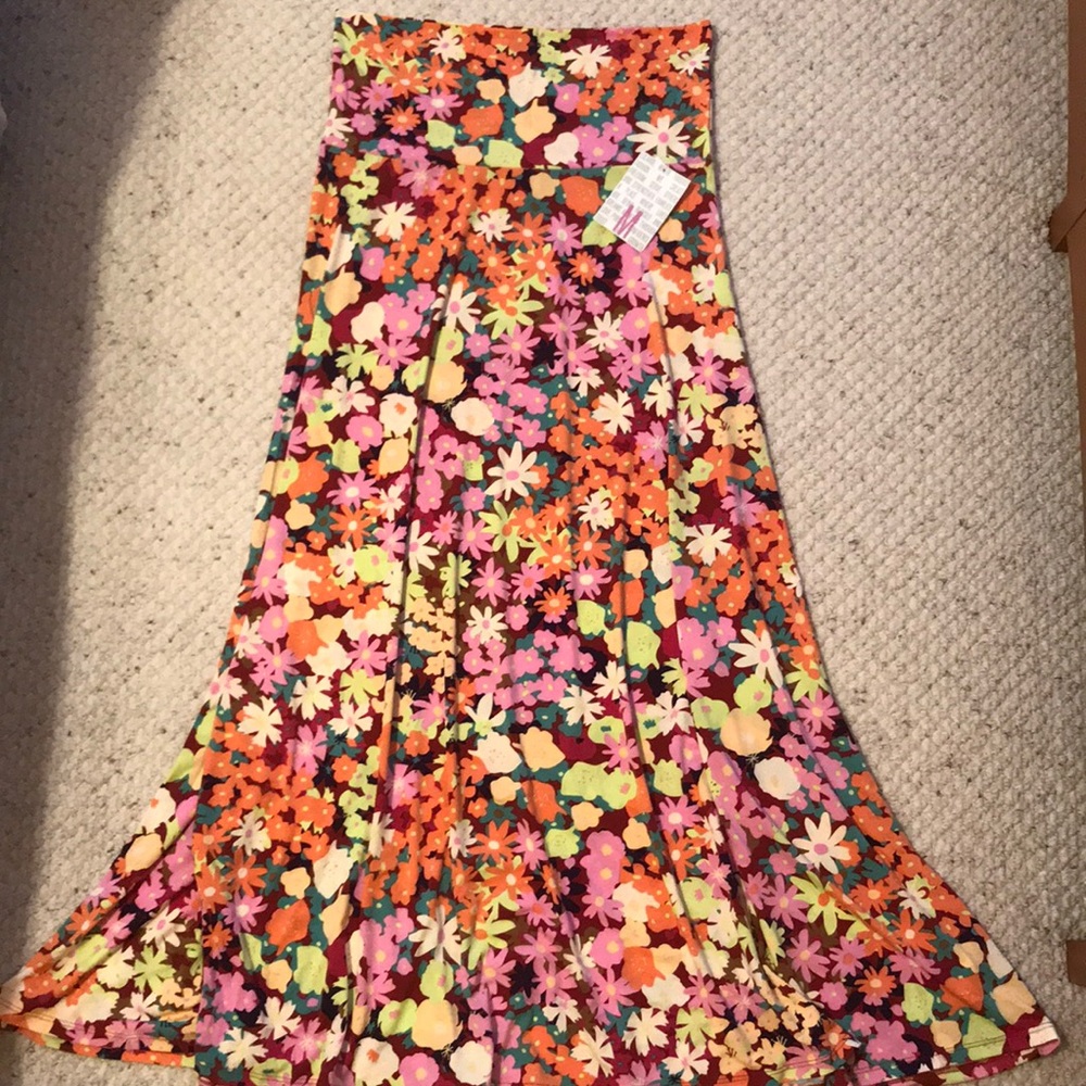 LuLaRoe Medium Maxi Skirt or Strapless Dress